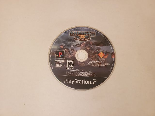 Sony Playstation 2 SOCOM II video game