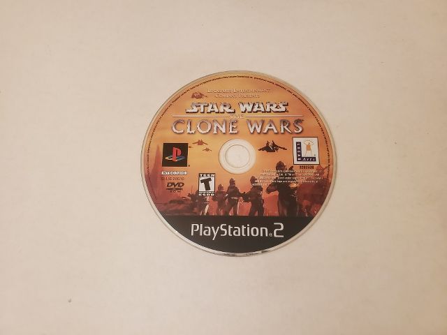 Sony Playstation 2 Star Wars The Clone Wars video game