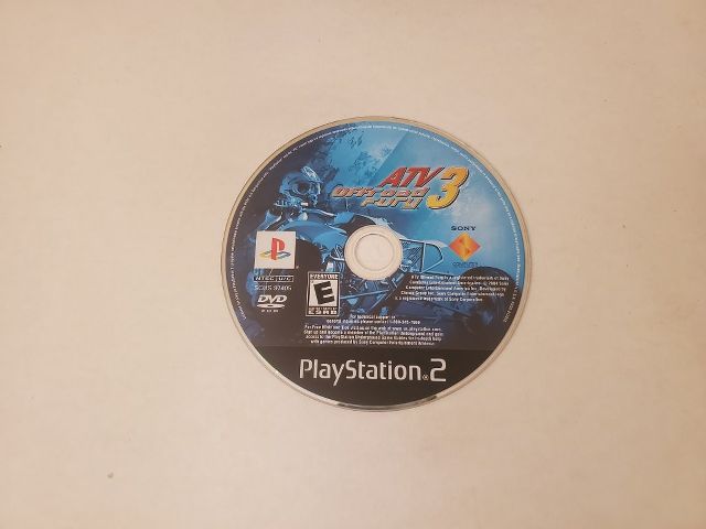 Sony Playstation 2 ATV Offroad Fury 3 video game