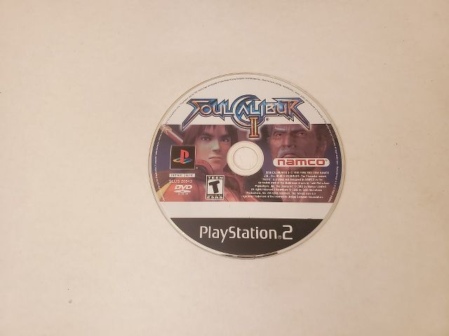 Sony Playstation 2 Soul Calibur II video game
