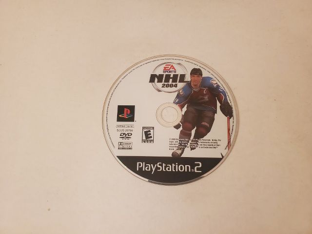 Sony Playstation 2 NHL 2004 video game