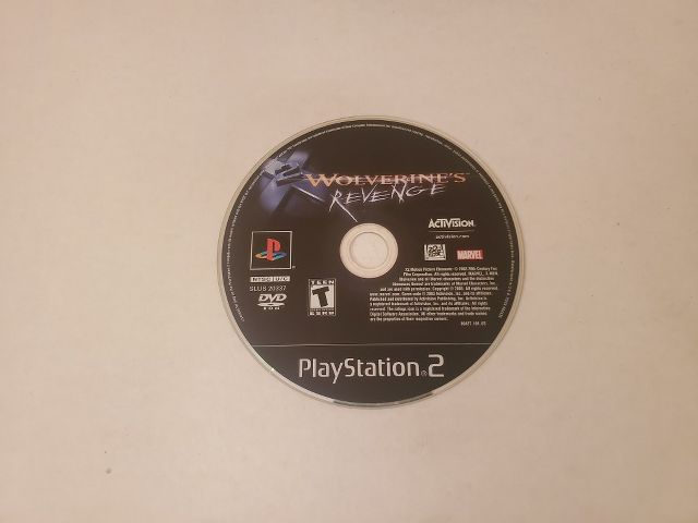 Sony Playstation 2 Wolverine's Revenge video game