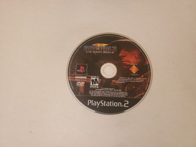 Sony Playstation 2 SOCOM 3 video game