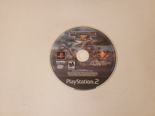 Sony Playstation 2 SOCOM II video game