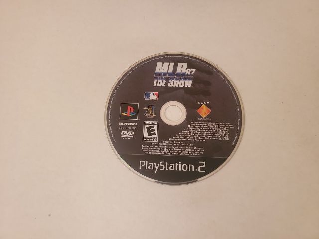 Sony Playstation 2 MLB 07 The Show video game