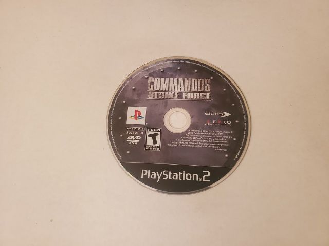 Sony Playstation 2 Commandos Strike Force video game
