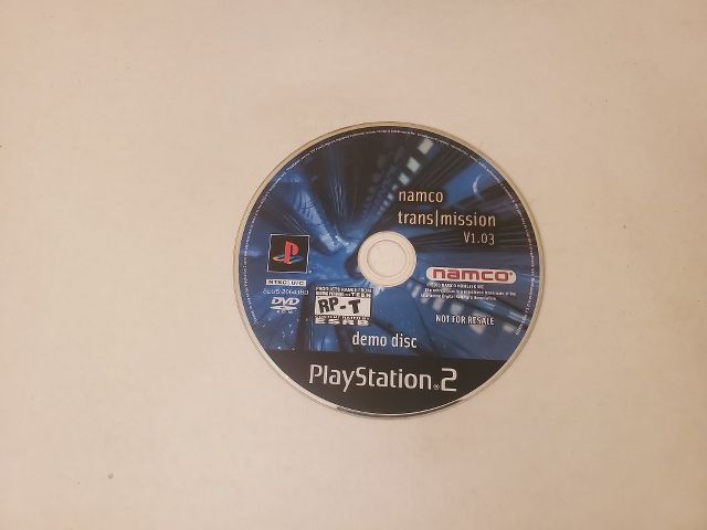 Sony Playstation 2 Namco Transmission V1.03 video game