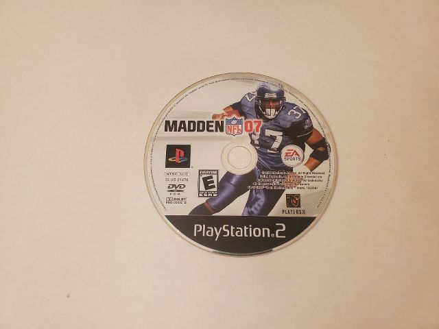 Sony Playstation 2 Madden 07 video game