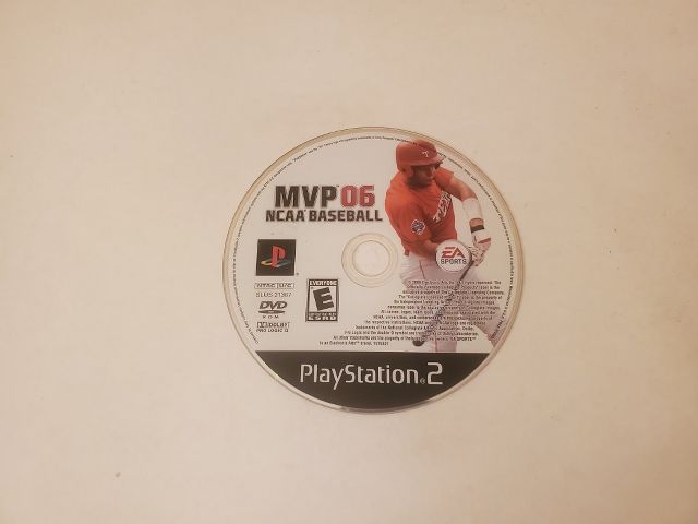 Sony Playstation 2 MVP 06 NCAA Baseball video game