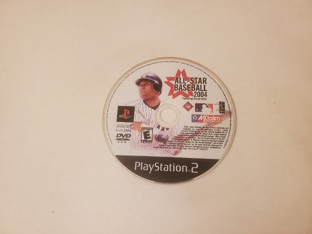 Sony Playstation 2 All-Star Baseball 2004 video game