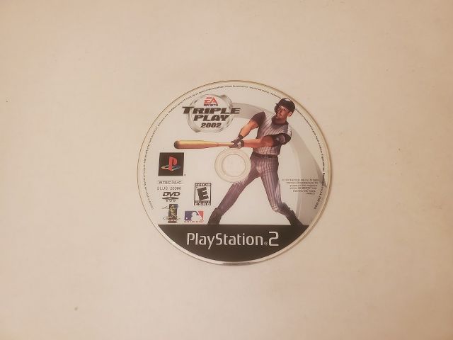 Sony Playstation 2 Triple Play 2002 video game