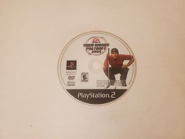 Sony Playstation 2 Tiger Woods PGA Tour 2004 video game