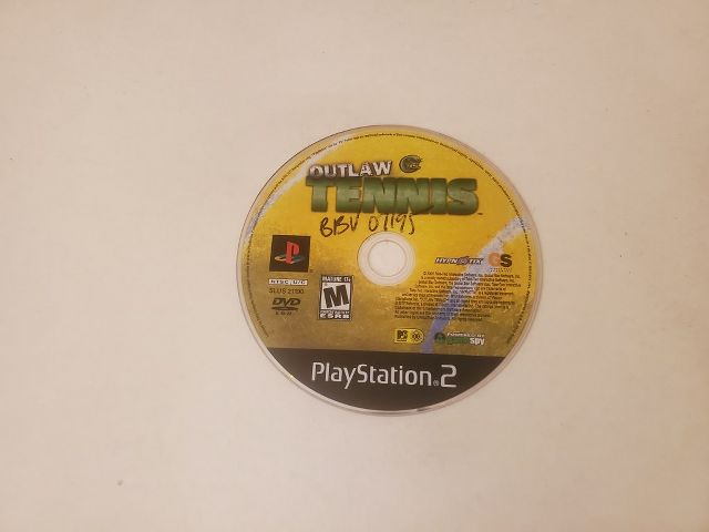 Sony Playstation 2 Outlaw Tennis video game