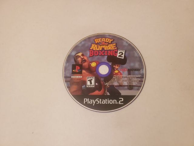 Sony Playstation 2 Ready 2 Rumble Boxing Round 2 video game