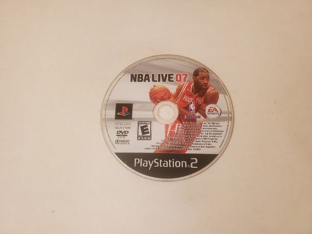 Sony Playstation 2 NBA Live 07 video game