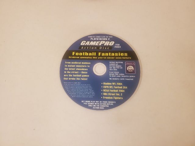 Sony Playstation 2 Game Pro Feb 2004 video game