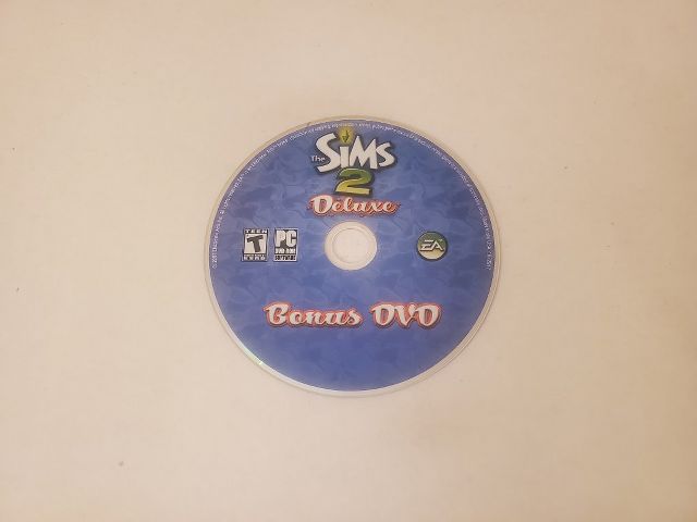 PC The Sims 2 Deluxe Bonus DVD video game