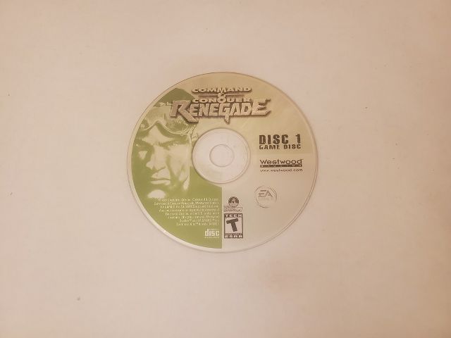 PC Command & Conquer Renegade Disc 1 video game