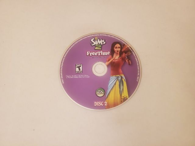 PC The Sims 2 FreeTime Disc 2 video game