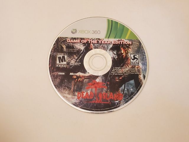 Microsoft Xbox 360 Dead Island Game of the year edition video game