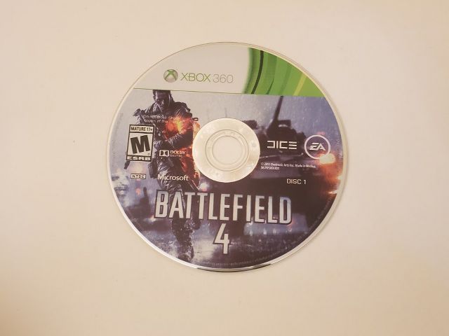 Microsoft Xbox 360 Battlefield 4 Disc 1 video game