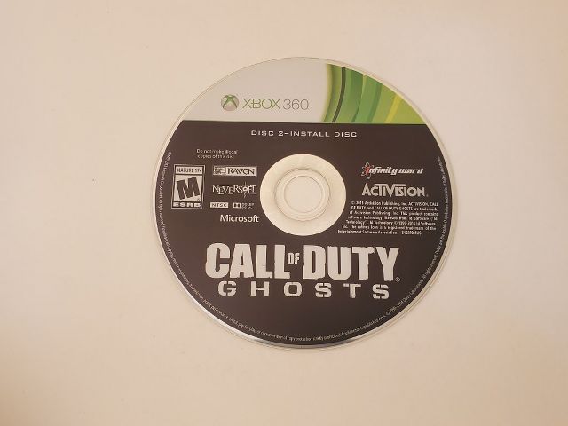 Microsoft Xbox 360 Call of Duty Ghosts Disc 2 - Install video game