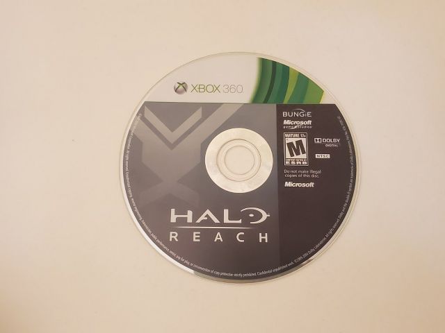 Microsoft Xbox 360 Halo Reach video game