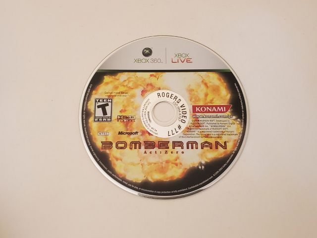 Microsoft Xbox 360 Bomberman Act: Zero video game