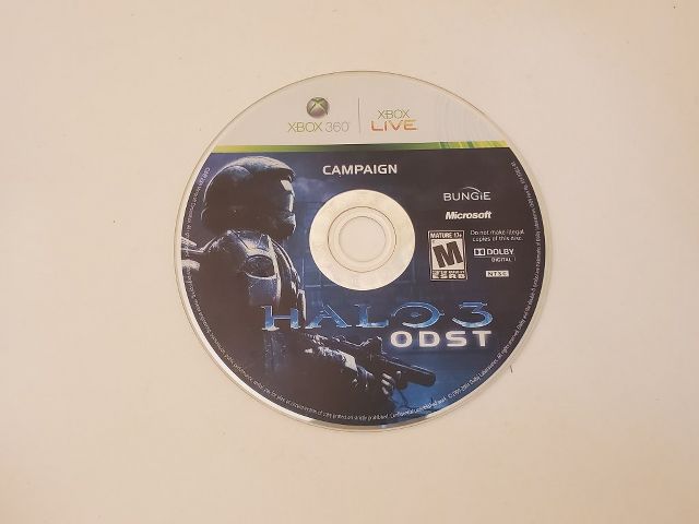 Microsoft Xbox 360 Halo 3 ODST video game