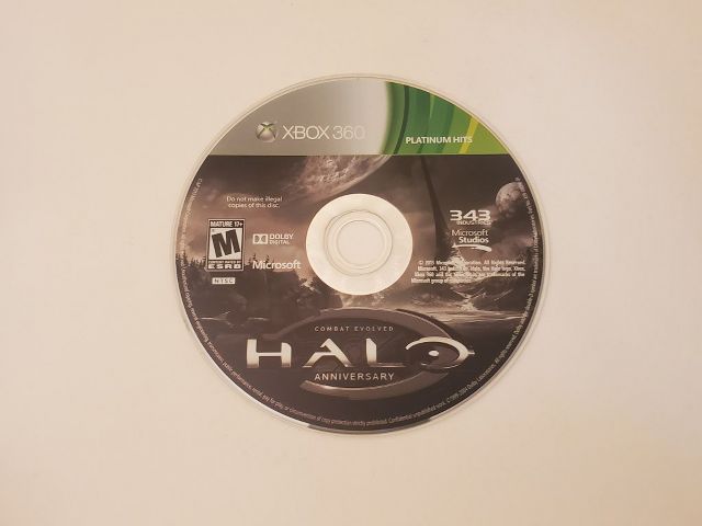 Microsoft Xbox 360 Halo Combat Evolved Anniversary Platinum Hits video game