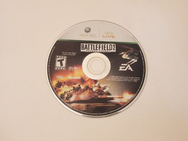 Microsoft Xbox 360 Battlefield 2 Modern Combat video game