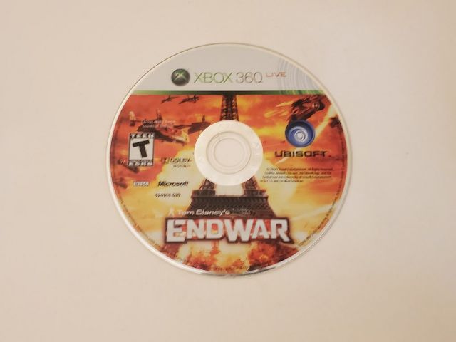 Microsoft Xbox 360 Endwar video game