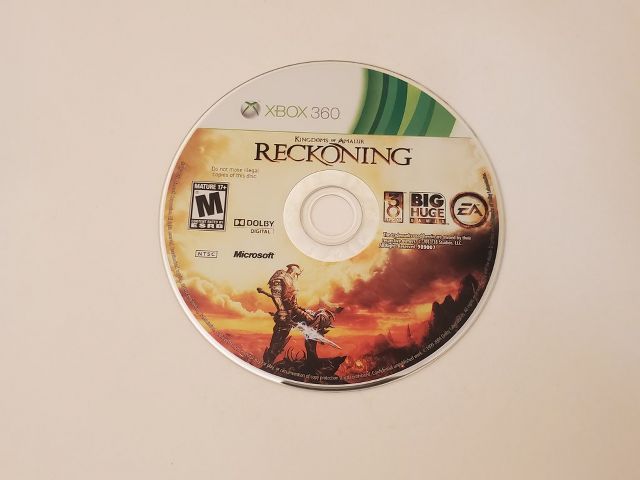 Microsoft Xbox 360 Kingdoms of Amalur Reckoning video game