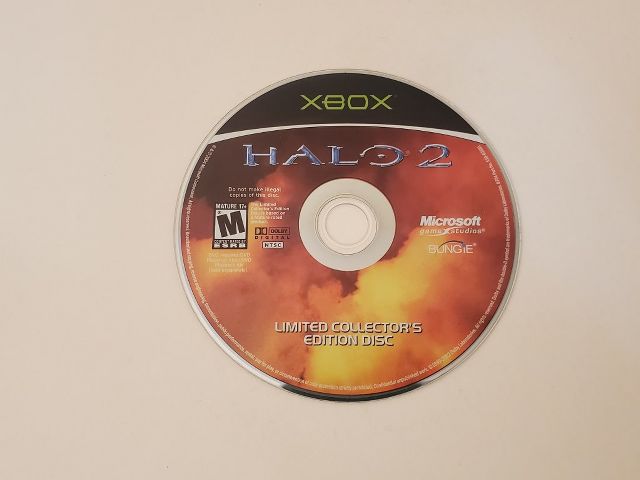 Microsoft Xbox Halo 2 Limited Collector's Edition Disc video game