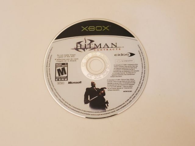 Microsoft Xbox Hitman Contracts video game