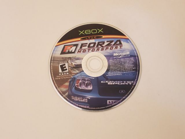 Microsoft Xbox Forza Motorsport video game