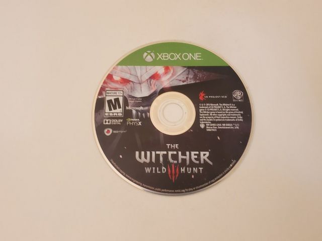 Microsoft Xbox One The Witcher Wild Hunt video game