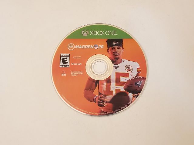 Microsoft Xbox One Madden 20 video game