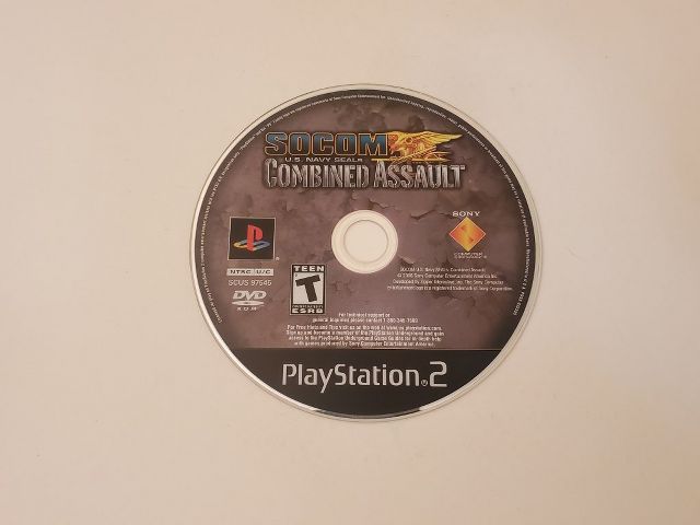 Sony Playstation 2 SOCOM Combined Assault video game