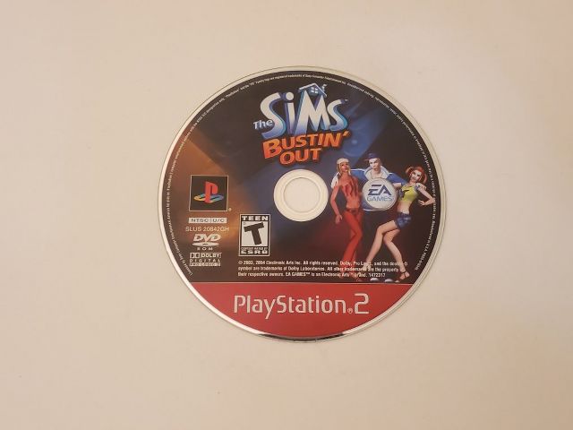 Sony Playstation 2 The Sims Bustin' Out Greatest Hits video game