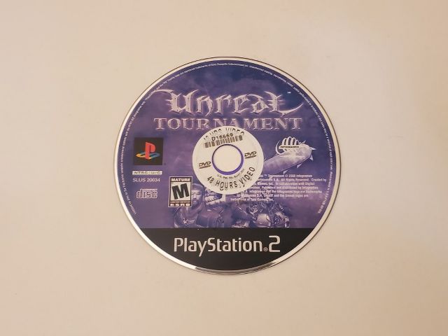 Sony Playstation 2 Unreal Tournament video game