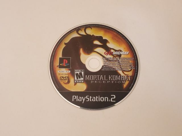 Sony Playstation 2 Mortal Kombat Deception video game