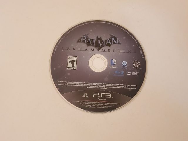 Sony Playstation 3 Batman Arkham Origins video game
