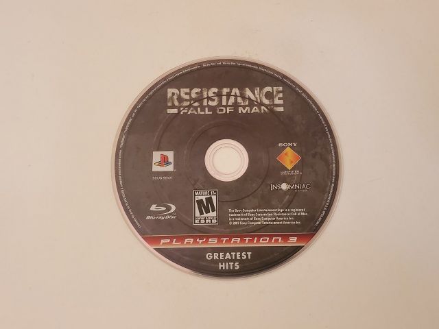 Sony Playstation 3 Resistance Fall of Man Greatest Hits video game