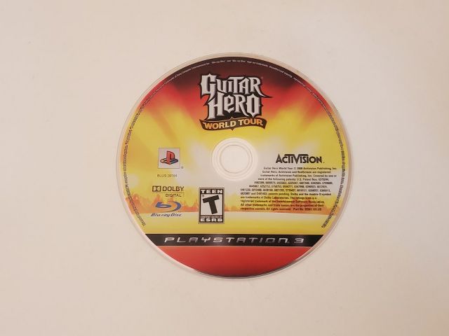 Sony Playstation 3 Guitar Hero World Tour video game
