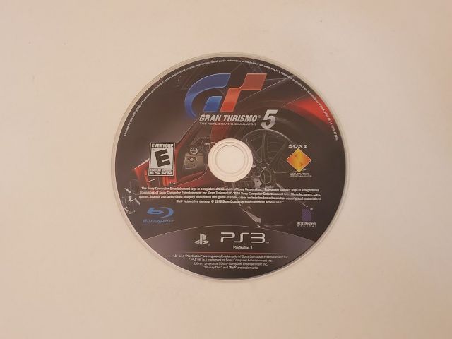 Sony Playstation 3 Gran Turismo 5 video game
