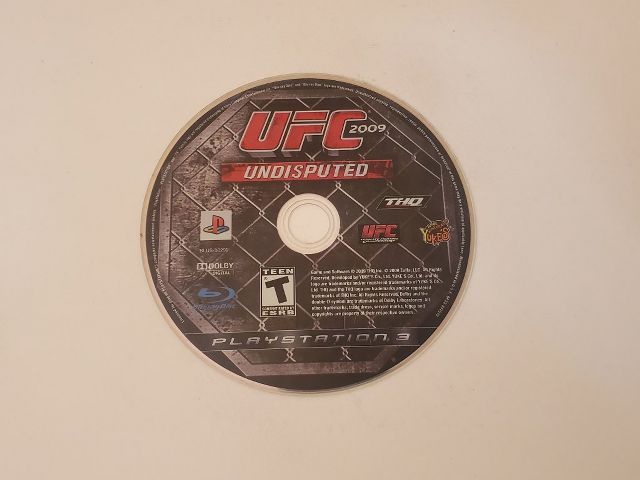 Sony Playstation 3 UFC 2009 Undisputed video game