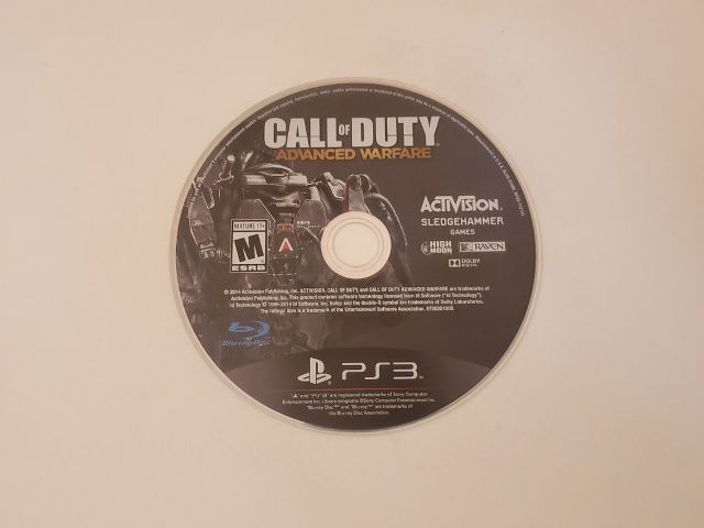 Sony Playstation 3 Call of Duty Advanced Warfare video game