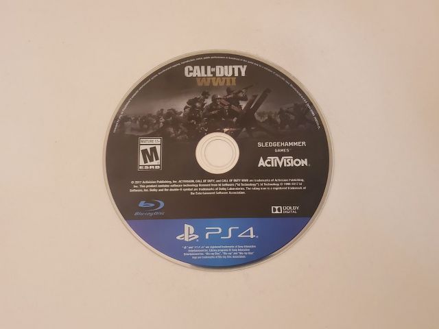 Sony Playstation 4 Call of Duty WWII video game
