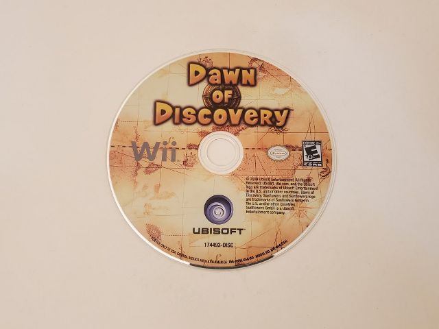 Nintendo Wii Dawn of Discovery video game